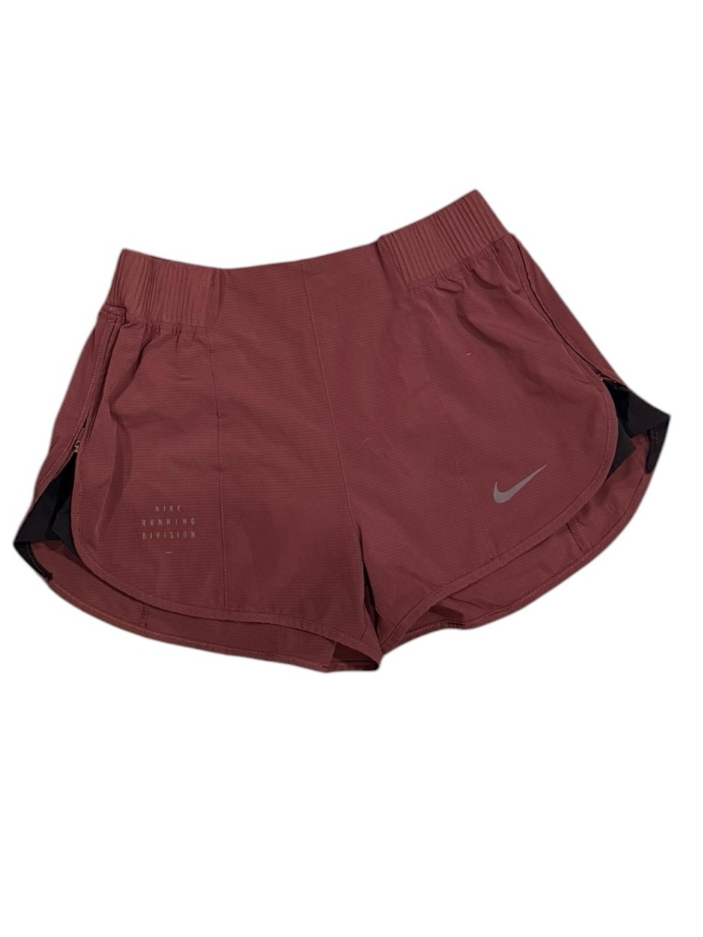Nike Women's Dri-FIT Run Division Tempo Luxe Maroon Athletic Running Shorts